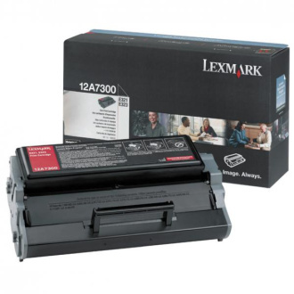 Lexmark 12A7300 - toner, black (černý)
