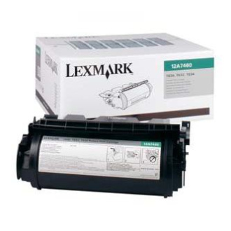 Lexmark 12A7460 - toner, black (černý)