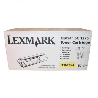 Lexmark 1361754 - toner, yellow (žlutý)