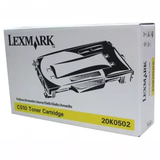Lexmark 20K0502 - toner, yellow (žlutý) Lexmark 20K0502 - toner, yellow (žlutý)
