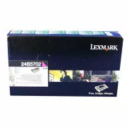 Lexmark 24B5702 - toner, magenta (purpurový)