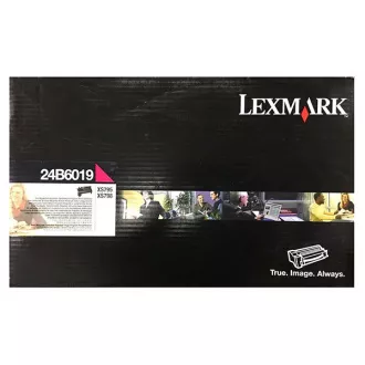 Lexmark 24B6019 - toner, magenta (purpurový)