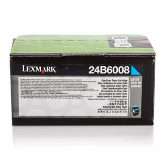Lexmark 24B6008 - toner, cyan (azurový)