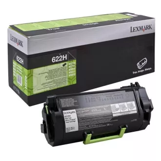 Lexmark 622H (62D2H00) - toner, black (černý) Lexmark 622H (62D2H00) - toner, black (černý)