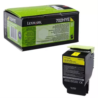 Lexmark 70C2HYE - toner, yellow (žlutý)