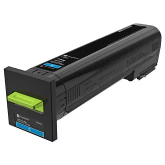Lexmark 72K0X20 - toner, cyan (azurový)