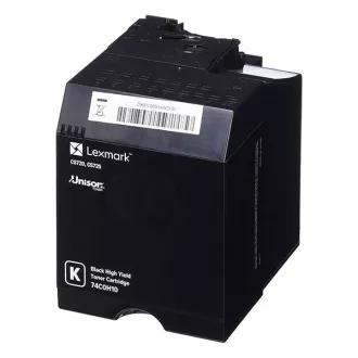 Lexmark 74C0H10 - toner, black (černý)