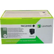 Lexmark 74C2HKE - toner, black (černý)