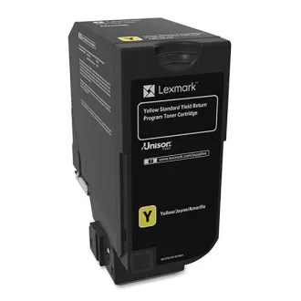 Lexmark 74C2SY0 - toner, yellow (žlutý)