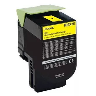 Lexmark 80C20YE - toner, yellow (žlutý)
