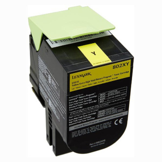 Lexmark 80C2XY0 - toner, yellow (žlutý)