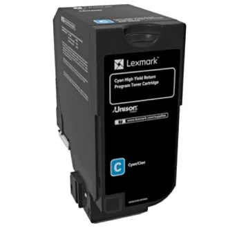 Lexmark 84C2HC0 - toner, cyan (azurový)