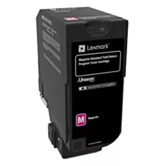 Lexmark 84C2HM0 - toner, magenta (purpurový)