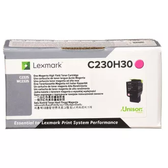 Lexmark C230H30 - toner, magenta (purpurový)
