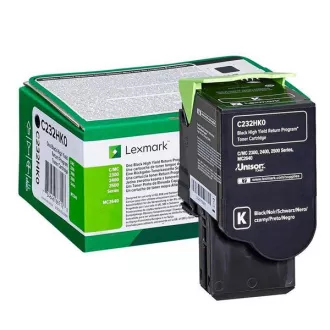 Lexmark C2320K0 - toner, black (černý)