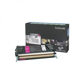 Lexmark C5200MS - toner, magenta (purpurový)