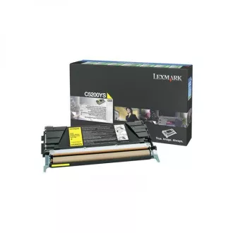 Lexmark C5200YS - toner, yellow (žlutý)