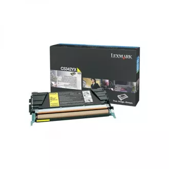 Lexmark C5342YX - toner, yellow (žlutý)