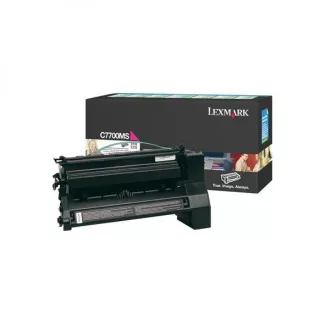 Lexmark C7700MS - toner, magenta (purpurový)