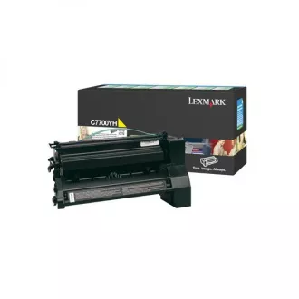 Lexmark C7700YH - toner, yellow (žlutý)