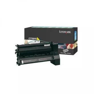 Lexmark C7700YS - toner, yellow (žlutý)