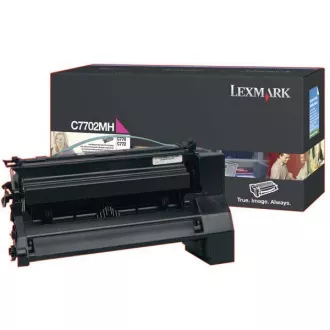 Lexmark C7702MH - toner, magenta (purpurový)