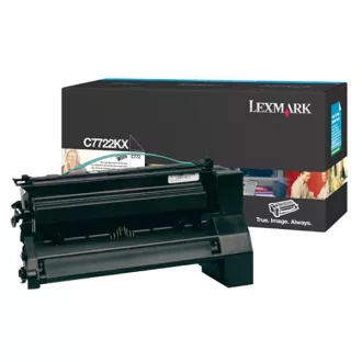 Lexmark C7722KX - toner, black (černý) Lexmark C7722KX - toner, black (černý)