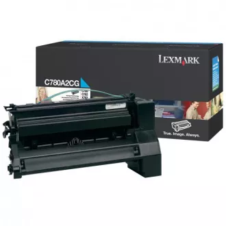 Lexmark C780A2CG - toner, cyan (azurový)