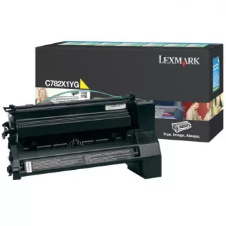 Lexmark C782X1YG - toner, yellow (žlutý)