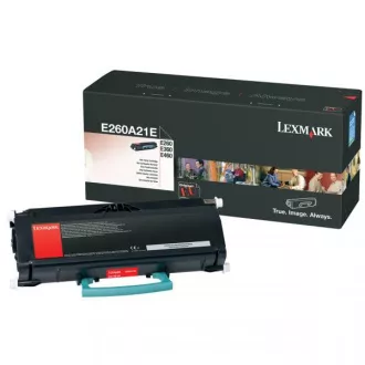 Lexmark E260A21E - toner, black (černý)