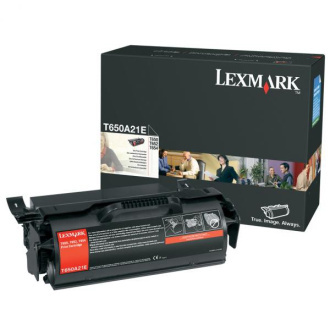 Lexmark T650A21E - toner, black (černý)