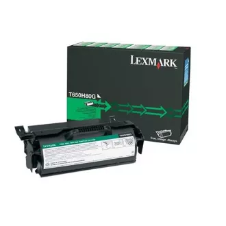 Lexmark T650H80G - toner, black (černý)