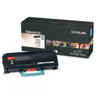 Lexmark X264A21G - toner, black (černý) Lexmark X264A21G - toner, black (černý)
