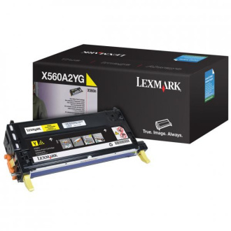 Lexmark X560A2YG - toner, yellow (žlutý)