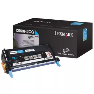 Lexmark X560 (X560H2CG) - toner, cyan (azurový) Lexmark X560 (X560H2CG) - toner, cyan (azurový)
