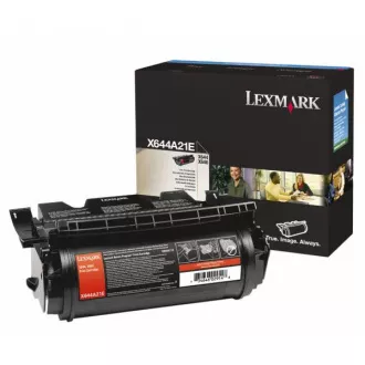 Lexmark X644A21E - toner, black (černý)