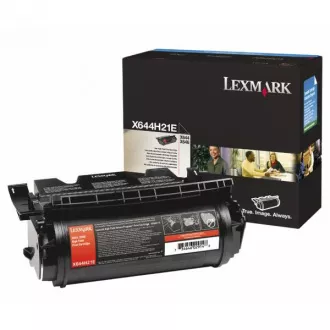 Lexmark X644H21E - toner, black (černý) Lexmark X644H21E - toner, black (černý)