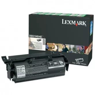 Lexmark X651H04E - toner, black (černý)