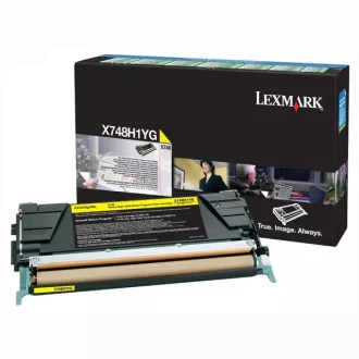 Lexmark X748H1YG - toner, yellow (žlutý)