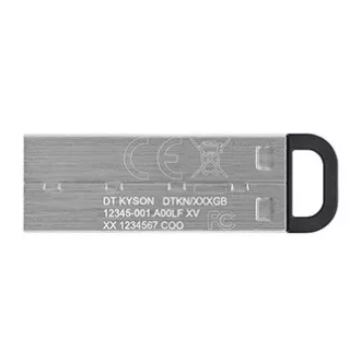 Kingston USB flash disk, USB 3.0, 64GB, DataTraveler(R) Kyson, stříbrný, DTKN/64GB, USB A, s poutkem