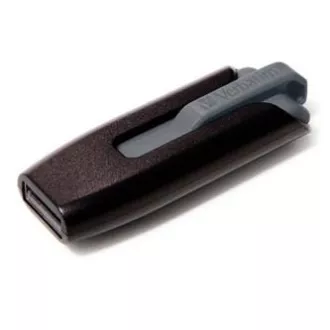 Verbatim USB flash disk, USB 3.0, 64GB, V3, Store N Go, černý, 49174, USB A, s výsuvným konektorem