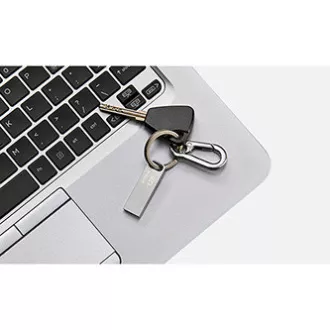 Kioxia USB flash disk, USB 3.0, 128GB, Biwako U366, Biwako U366, stříbrný, LU366S128GG4