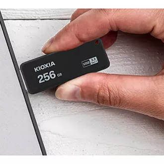 Kioxia USB flash disk, USB 3.0, 256GB, Yamabiko U365, Yamabiko U365, černý, LU365K256GG4