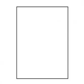 Logo etikety 210mm x 297mm, A4, matné, fluorescenční mix, 1 etiketa, 170g/m2, baleno po 10 ks, pro laserové tiskárny