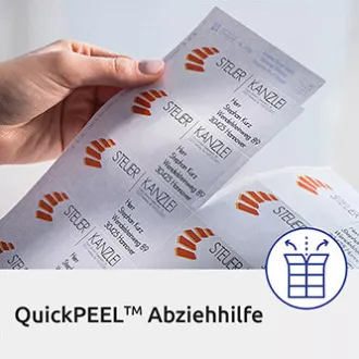 Avery Zweckform etikety 38 x 21.2 mm, A4, bílé, 65 etiket, baleno po 100 ks, 3666, pro laserové a inkoustové tiskárny, kopírky
