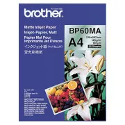 Brother Matte Inkjet Paper, BP60MA, foto papír, matný, bílý, A4, 145 g/m2, 25 ks, inkoustový