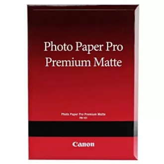 Canon PM-101 Photo Paper Premium Matte, PM-101, foto papír, matný, 8657B017, bílý, A2, 16.54x23.39", 210 g/m2, 20 ks, nespecifikov