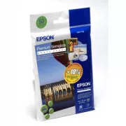 Epson Premium Semigloss Photo Paper, C13S041765, foto papír, lesklý, bílý, 10x15cm, 4x6", 251 g/m2, 50 ks, inkoustový