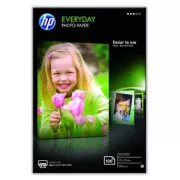 HP Everyday Photo Paper, Glossy, CR757A, foto papír, lesklý, bílý, 10x15cm, 4x6", 200 g/m2, 100 ks, inkoustový