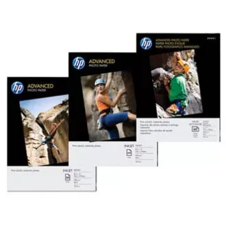 HP Advanced Glossy Photo Paper, Q8691A, foto papír, bez okrajů typ lesklý, zdokonalený typ bílý, 10x15cm, 4x6", 250 g/m2, 25 ks, i HP Advanced Glossy Photo Paper, Q8691A, foto papír, bez okrajů typ lesklý, zdokonalený typ bílý, 10x15cm, 4x6", 250 g/m2, 25 ks, i